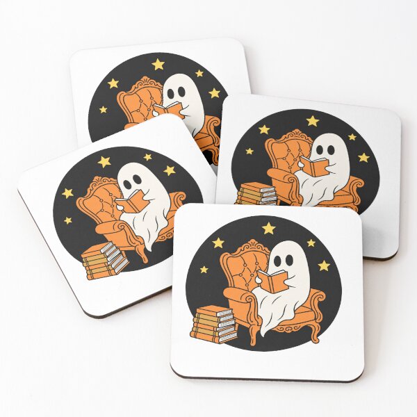 Item preview, Spooky Ghost Reading designed and sold by wingoo22.