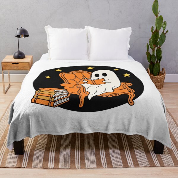 Item preview, Spooky Ghost Reading designed and sold by wingoo22.