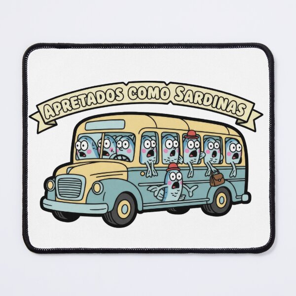Item preview, Packed Like Sardines - Popular Van and Bus designed and sold by elglotonmusical.