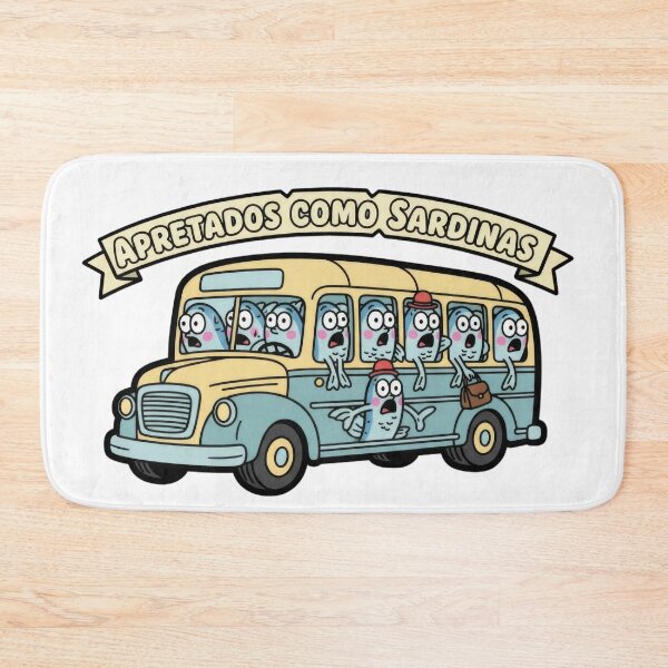 Item preview, Packed Like Sardines - Popular Van and Bus designed and sold by elglotonmusical.