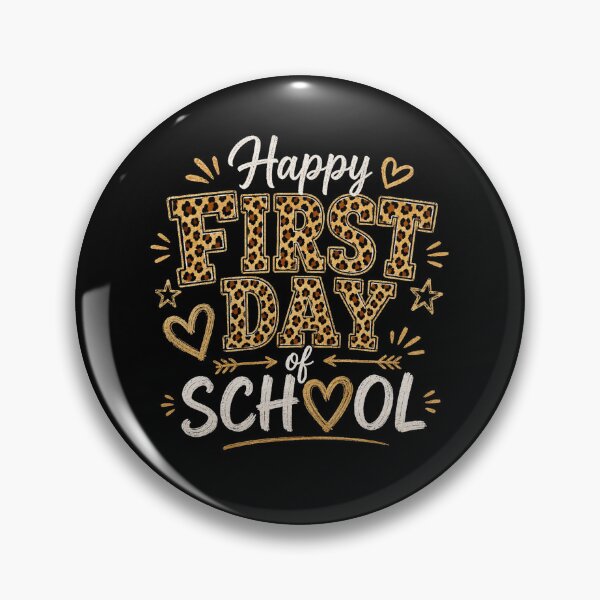 Item preview, Happy First Day of School Cute Leopard Teacher designed and sold by Moizento.