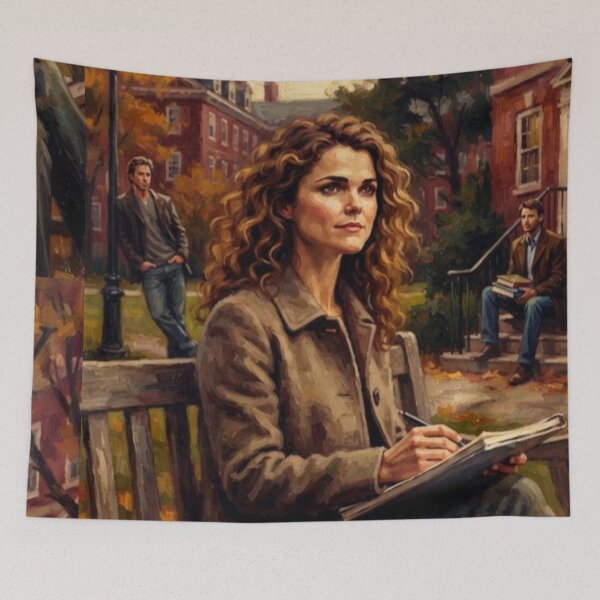Item preview, Felicity College Drama Fine Art Tribute designed and sold by Art's Diner.