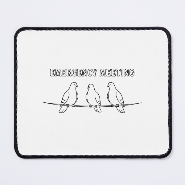 Item preview, Emergency Meeting designed and sold by GoofyShopp.
