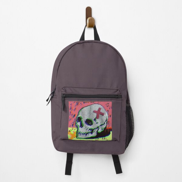 Item preview, Glitch Skull with Tape Crosses Pop Art designed and sold by MikZviagin.