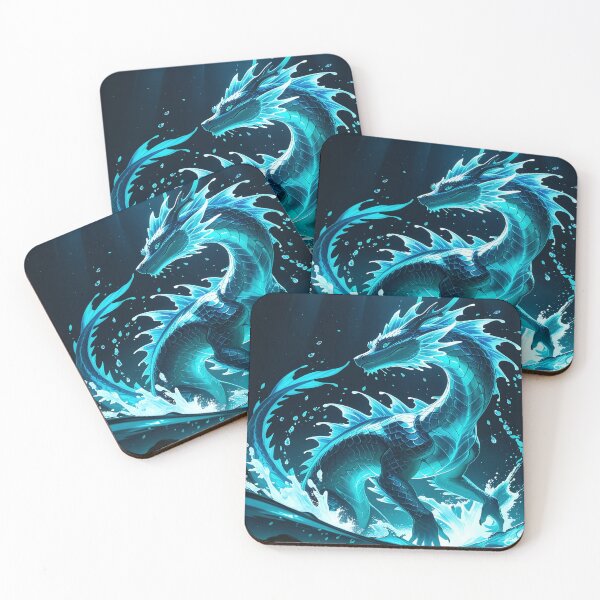 Item preview, Epic Leviathan Dragon - Deep Ocean Fantasy Art designed and sold by Freestyle Prints.