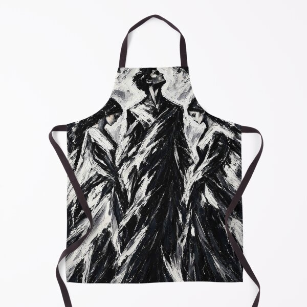 Item preview, Monochrome – Man Expressionist Trio - Man and Two Women in Black and Cloudy White designed and sold by MFMart.