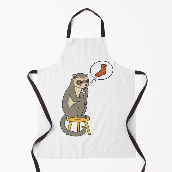 Item preview, Ferret Philosopher Sock Thief Shirt designed and sold by MOSIDRIP™.