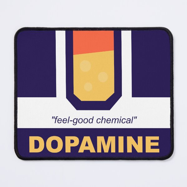 Item preview, Dopamine — Neuroscience & Brain Chemistry Graphic designed and sold by The Nomadic Designs.