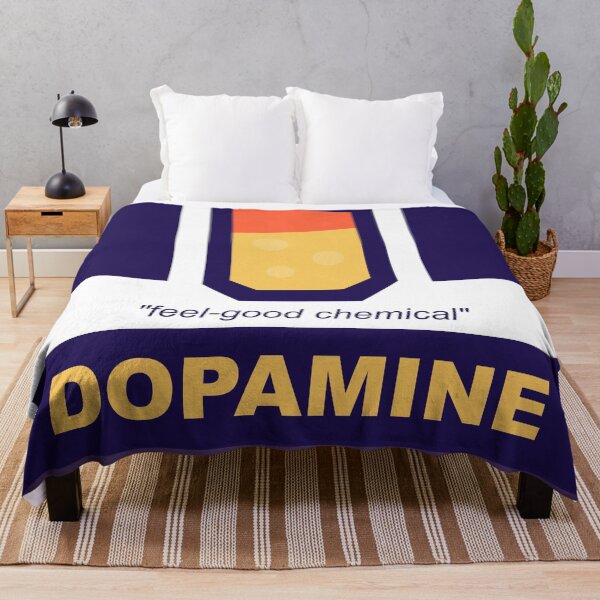 Item preview, Dopamine — Neuroscience & Brain Chemistry Graphic designed and sold by The Nomadic Designs.