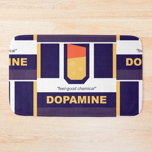 Item preview, Dopamine — Neuroscience & Brain Chemistry Graphic designed and sold by The Nomadic Designs.