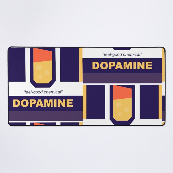 Item preview, Dopamine — Neuroscience & Brain Chemistry Graphic designed and sold by The Nomadic Designs.