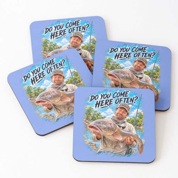 Item preview, Do You Come Here Often? – Catfish Fishing Humor designed and sold by KissMy6 Industries.