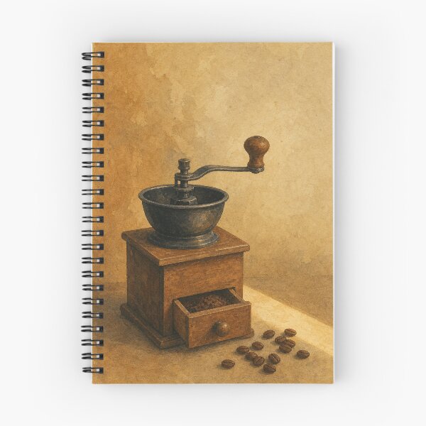 Item preview, Coffee Grinder Watercolour Cottagecore designed and sold by GoldenHourWalls.