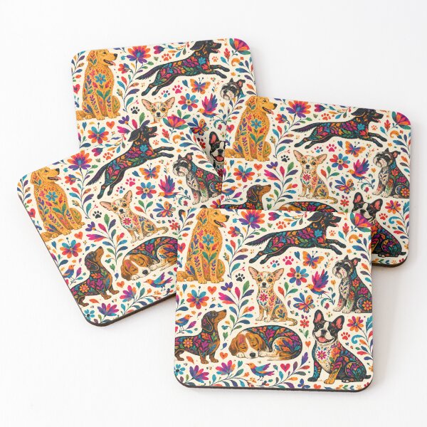 Item preview, Otomi Art  Dog designed and sold by Petsthetic.