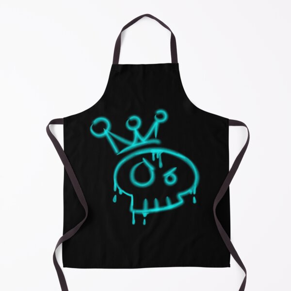 Item preview, Y2k graffiti skull with crown designed and sold by YaroshMaria.