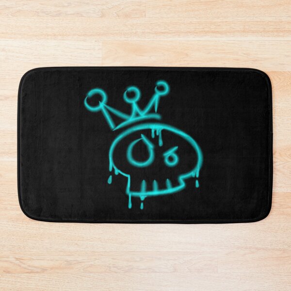 Item preview, Y2k graffiti skull with crown  designed and sold by YaroshMaria.