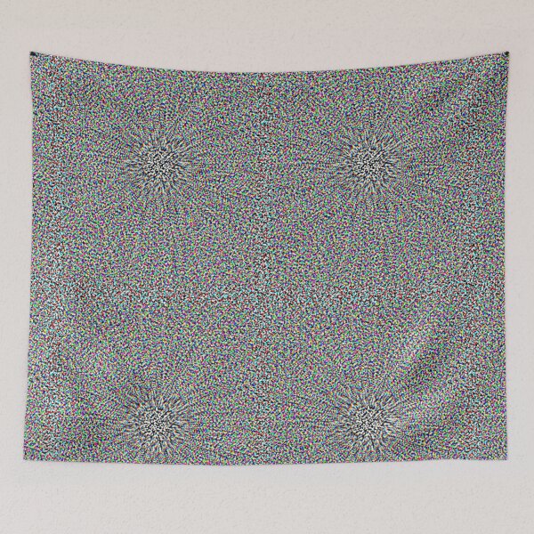 Item preview, TV Noise TV Snow Retro Pattern  designed and sold by Robobonez.