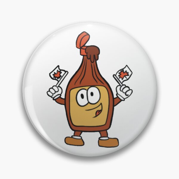 Item preview, Cute Cartoon Syrup Bottle Man Funny Breakfast designed and sold by The Soapiest Goat.