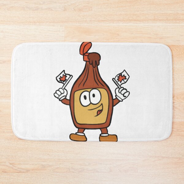 Item preview, Cute Cartoon Syrup Bottle Man Funny Breakfast designed and sold by The Soapiest Goat.