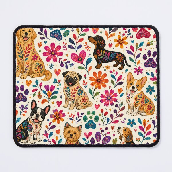 Item preview, Otomi Art Dog designed and sold by Petsthetic.