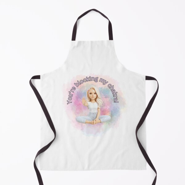 Item preview, Funny Stop Blocking My Chakra Yoga girl designed and sold by strAva-desinge.