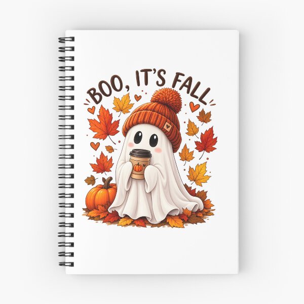 Item preview, Boo It’s Fall Cute Ghost Autumn Vibes designed and sold by TinyWeird.