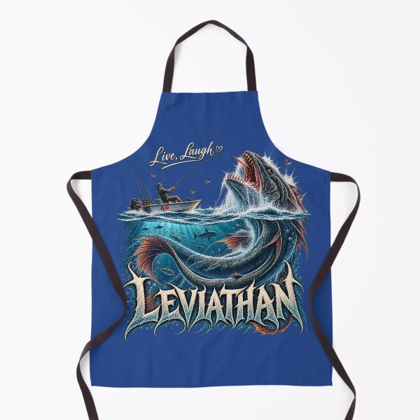 Artikelvorschau, Lebe und lache mit Leviathan – Episches Seeungeheuer-Angeln entworfen und verkauft von KissMy6 Industries.