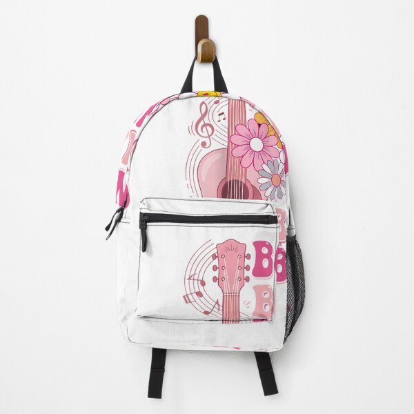 Item preview, Retro Pink Guitar Boone – Groovy Daisy Music designed and sold by Pixele.