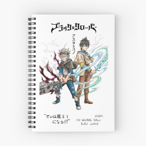 Item preview, Black Clover Asta and Yuno Hand Drawn Anime Sketch Art designed and sold by FreakToons.