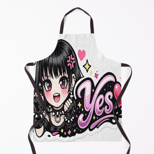 Item preview, Yes Cute Goth Girl Sticker designed and sold by AnnekeJordaan.