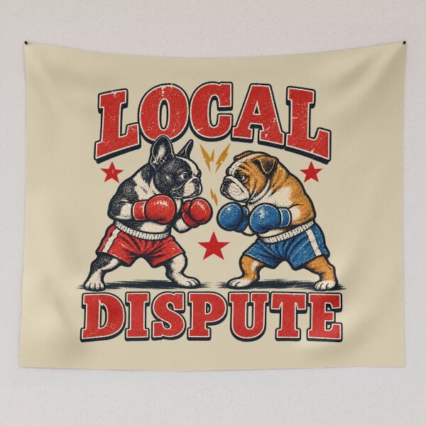 Item preview, Local Dispute – Boxing Dogs designed and sold by yayor.