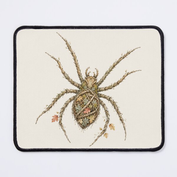 Item preview, Botanical Wolf Spider Autumn Illustration designed and sold by Spark & Shadow.