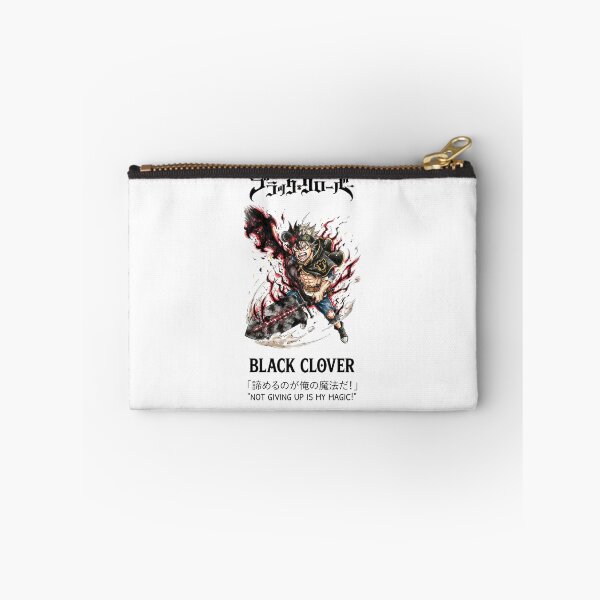 Item preview, Black Clover Asta Black Form Demon Slayer Sword Anime Watercolor Sketch Poster designed and sold by FreakToons.