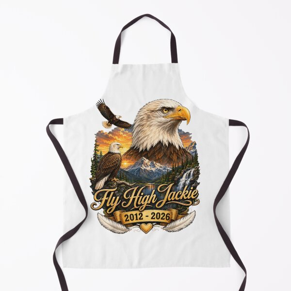 Item preview, High Jackie Memorial – Majestic Bald Eagle Nature designed and sold by Pixele.