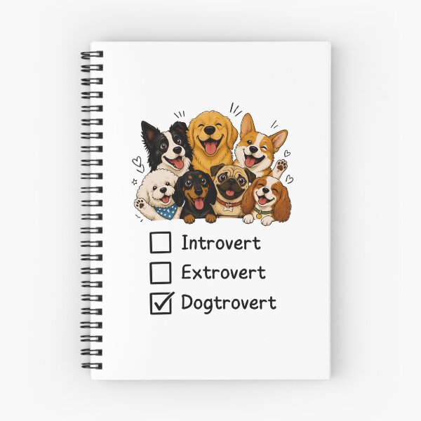 Item preview, Dogtrovert - Funny Dog design designed and sold by MaddyDesignsCo.