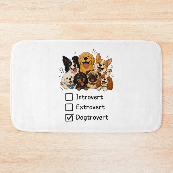 Item preview, Dogtrovert - Funny Dog design designed and sold by MaddyDesignsCo.