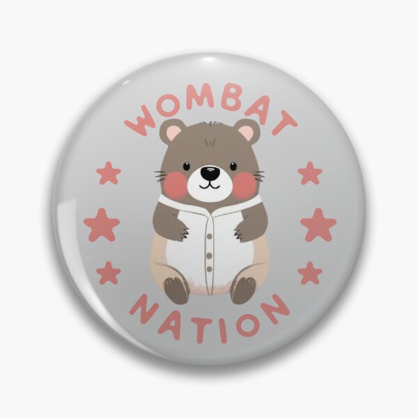 Item preview, Wombat Nation Logo designed and sold by pUNKnown.