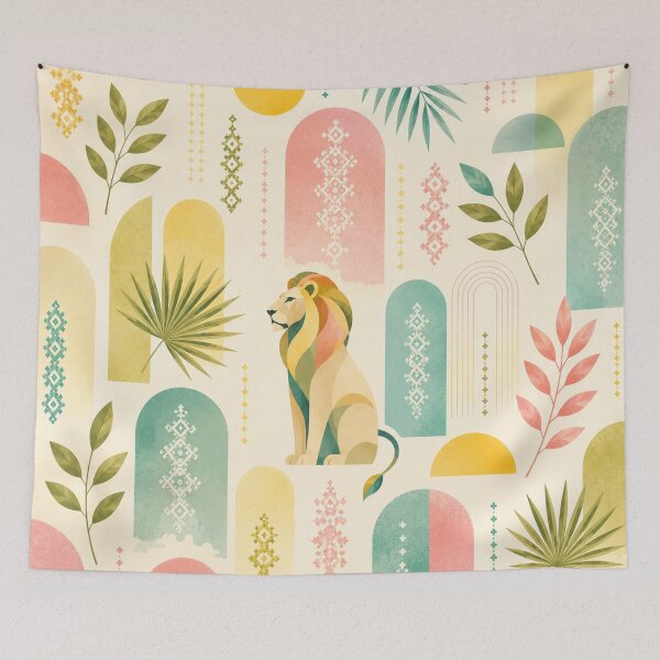 Item preview, Modern Eritrean Lion Garden designed and sold by Limush.