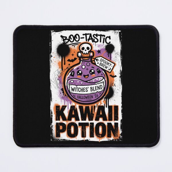 Item preview, Kawaii Potion Witches Blend Boo-Tastic Halloween Design Tee designed and sold by DarylWelsh2024.