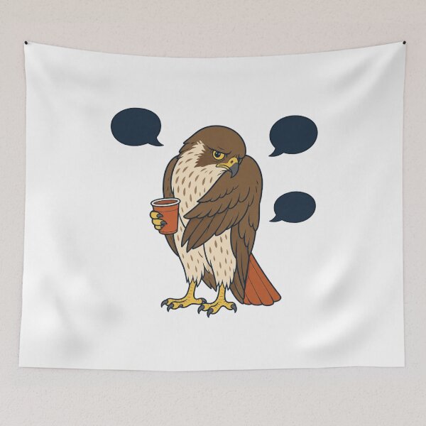Item preview, Hawkward Party Funny Introvert  designed and sold by MOSIDRIP™.