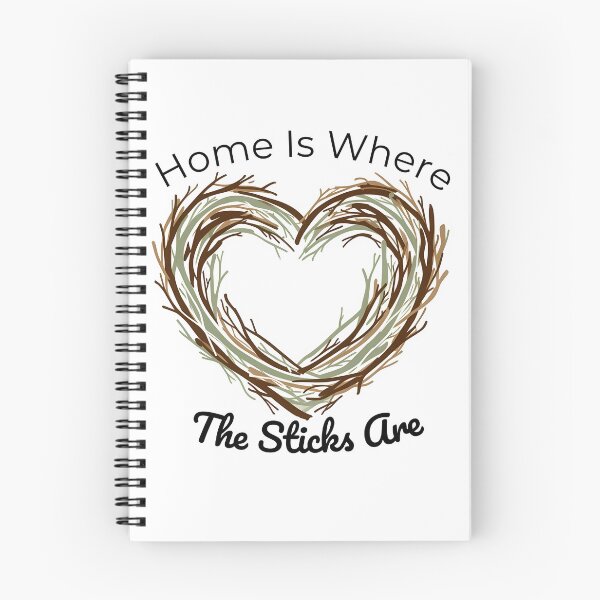 Item preview, Home Is Where The Sticks Are designed and sold by WrenAndWhimsy.