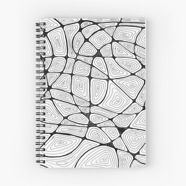 Item preview, Original Black and White Fingerprint Tangle designed and sold by Honeybee Cameron.