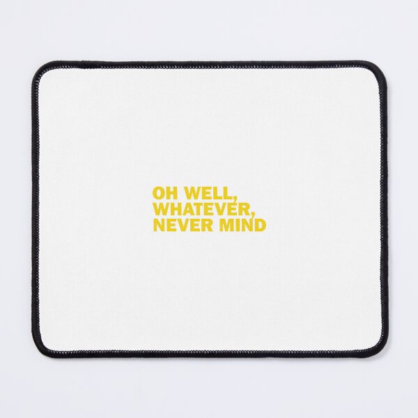 Item preview,  OH WELL WHATEVER NEVERMIND STICKER PACK - YELLOW designed and sold by NeuwtStudio.