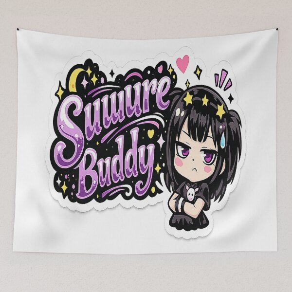 Item preview, Suuure Buddy Sarcastic Goth Girl designed and sold by AnnekeJordaan.