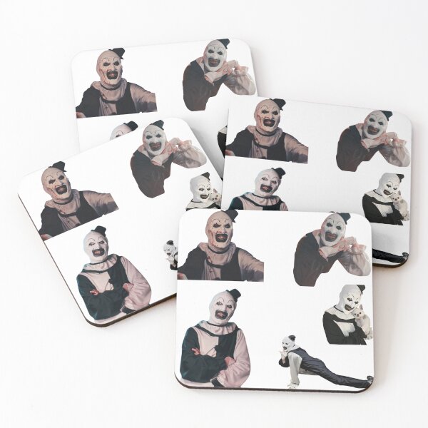 Item preview, Art the Clown Sticker Pack designed and sold by freakydeakydraw.