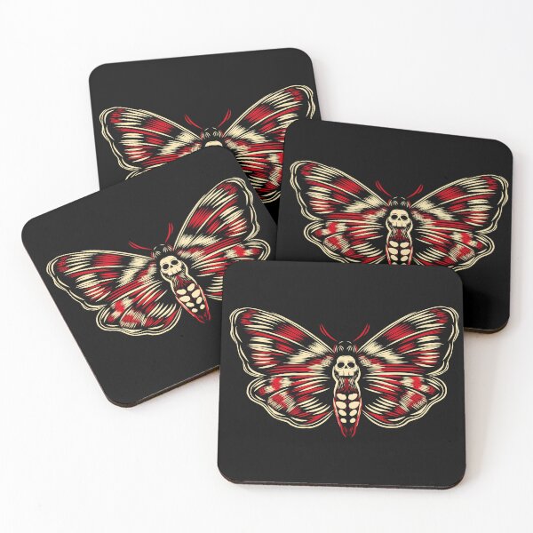 Item preview, Skull Marked Moth designed and sold by CasualAfterlife.