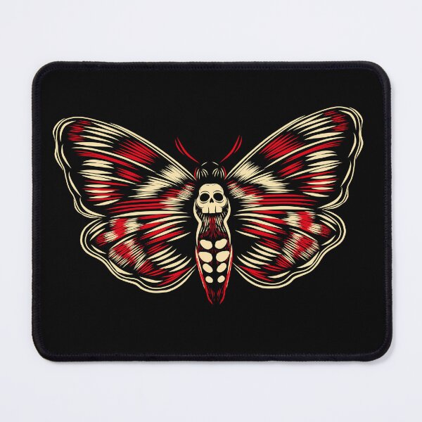 Item preview, Skull Marked Moth designed and sold by CasualAfterlife.