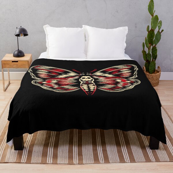 Item preview, Skull Marked Moth designed and sold by CasualAfterlife.