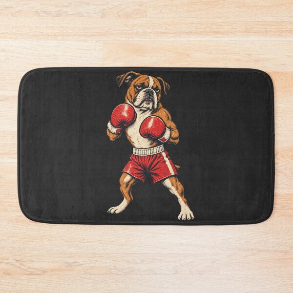 Item preview, Vintage Boxer Dog – Funny Boxing Bulldog designed and sold by yayor.