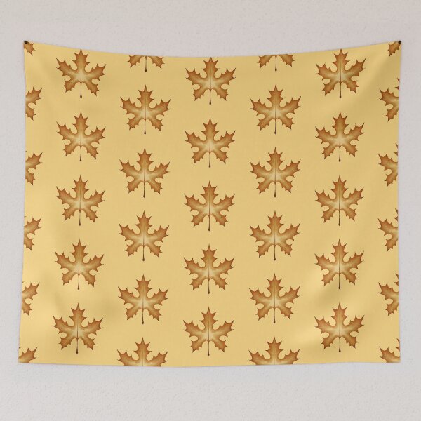 Item preview, Autumn Leaf maple orange designed and sold by Thistlegrove.